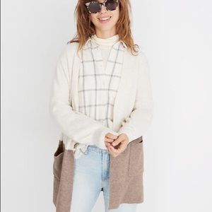 Kent Colorblock Cardigan Sweater In Coziest Yarn